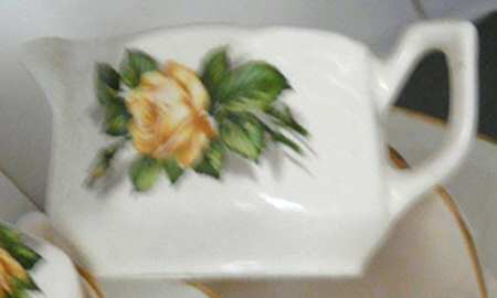 Georgian Rose Creamer