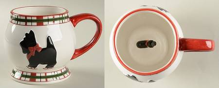Scottie Plaid Mug