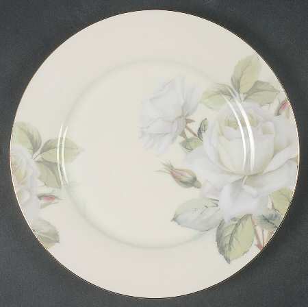 Iceberg White Rose by Gracie Bone China