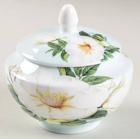 Magnolia Sugar Bowl & Lid
