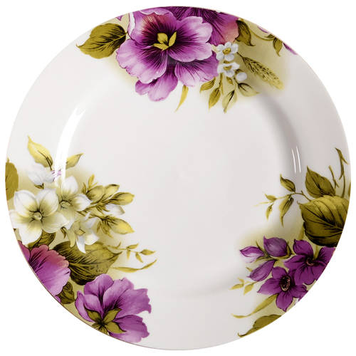Pansy Salad/Dessert Plate