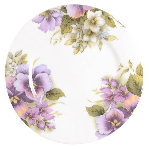 Pansy Salad/Dessert Plate
