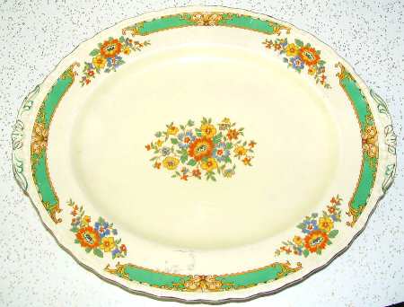 GRI358 12" Oval Serving Platter