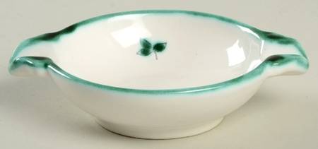 Scattered Blossom Green (Coupe) 4" Ashtray