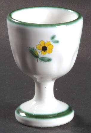 Scattered Blossom Green (Coupe) Single Egg Cup