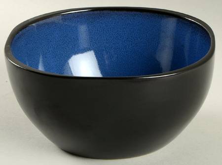 Soho Lounge Blue Soup/Cereal Bowl by Gibson Designs
