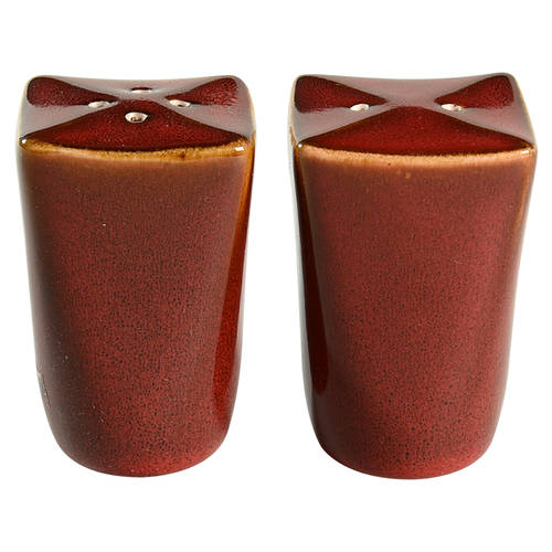 Soho Lounge Red Salt & Pepper Set