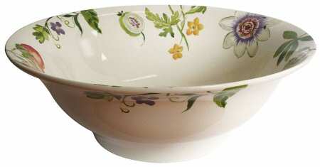 Passiflore 11" Round Vegetable Bowl