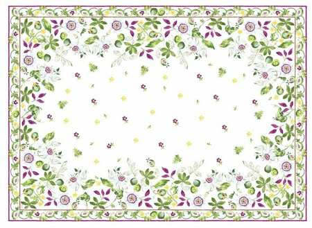 Passiflore 67" x 90" Rectangular Tablecloth
