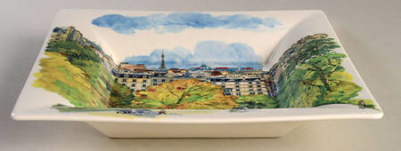 De Paris a Giverny Candy Dish-Square 8"