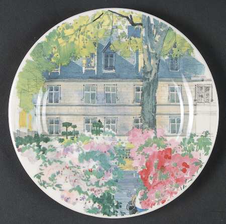 De Paris a Giverny Canape Plate
