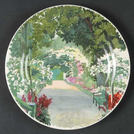 De Paris a Giverny Canape Plate