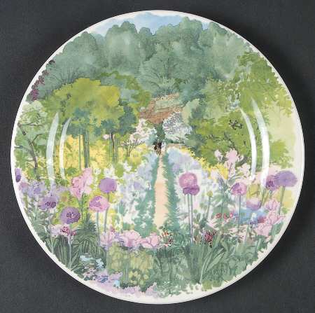 De Paris a Giverny Canape Plate