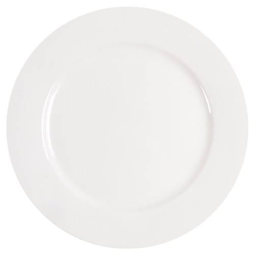 White Elements Dinner Plate