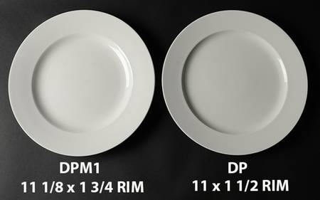 White Elements Dinner Plate