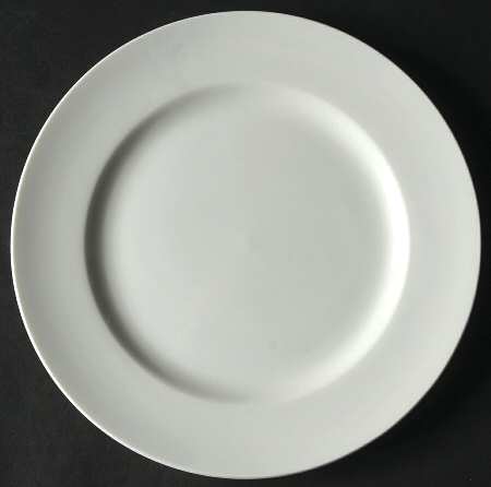 White Elements Salad Plate