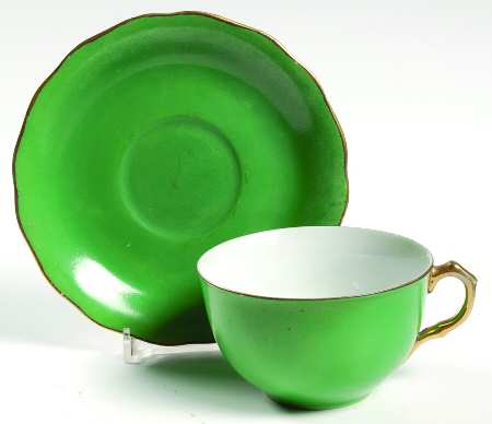 GCA21 Flat Cup & Saucer Set by Gold Castle