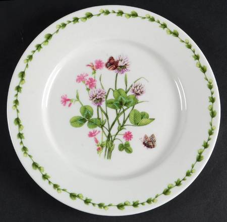 Botanic Flower Salad/Dessert Plate