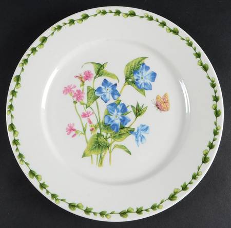 Botanic Flower Dinner Plate