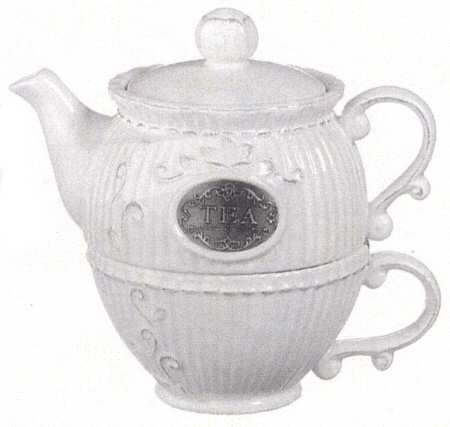 En Provence Individual Teapot & Lid