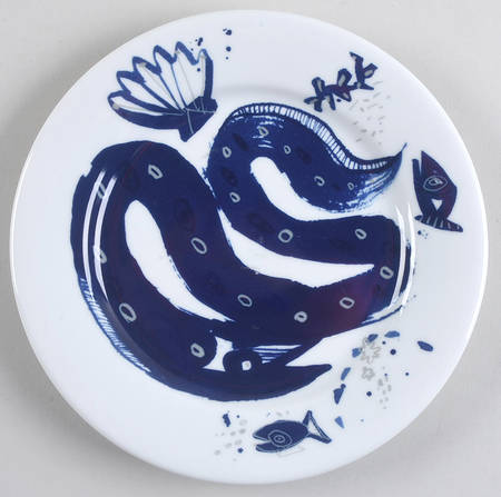 Ocean (Blue) Salad Plate