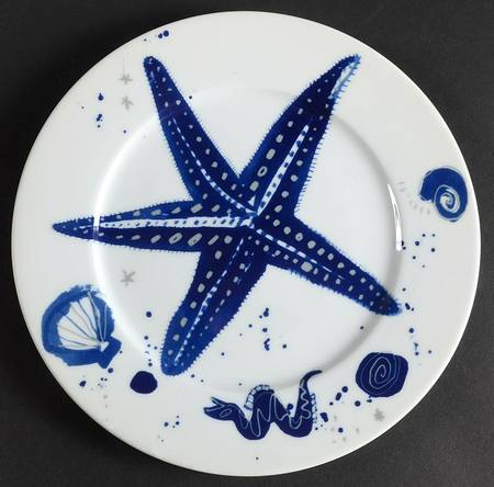 Ocean (Blue) Salad Plate