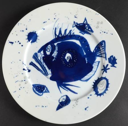 Ocean (Blue) Dinner Plate