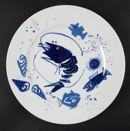 Ocean (Blue) Dinner Plate
