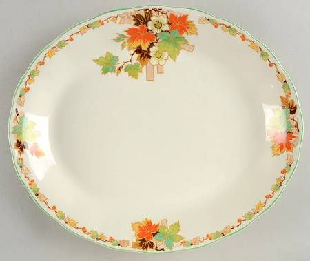 Autumn 12" Oval Serving Platter