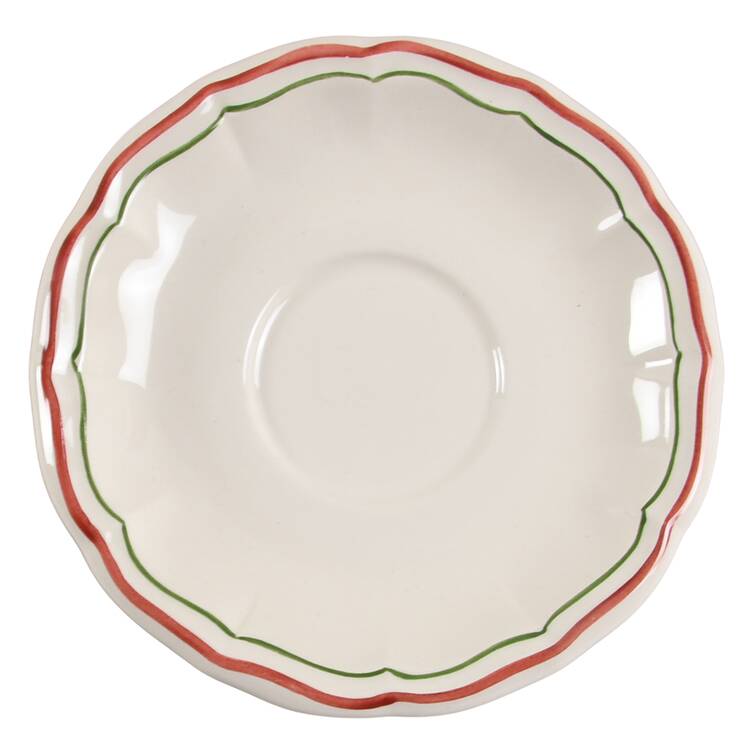 Filets Noel (Christmas Tree) Saucer