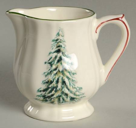 Filets Noel (Christmas Tree) Creamer