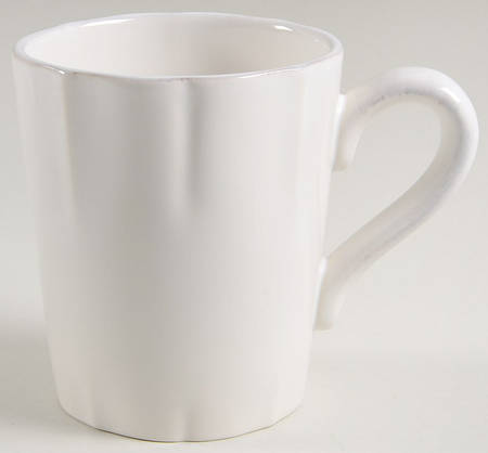 Indico White Mug