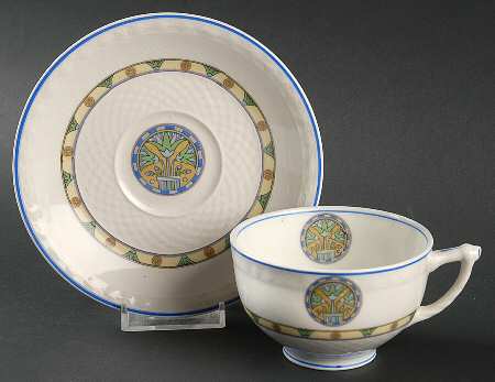 Rameses Footed Cup & Saucer Set