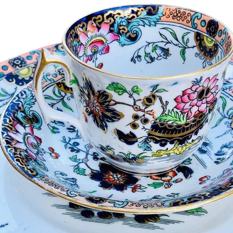 Picciola Flat Cup & Saucer Set