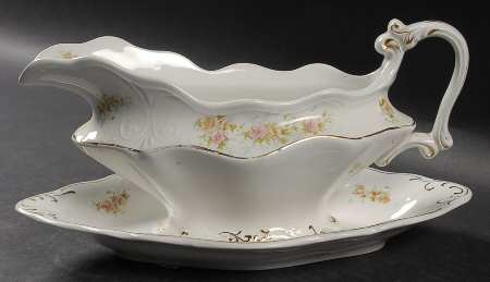 GRI417 Gravy Boat & Underplate/Relish