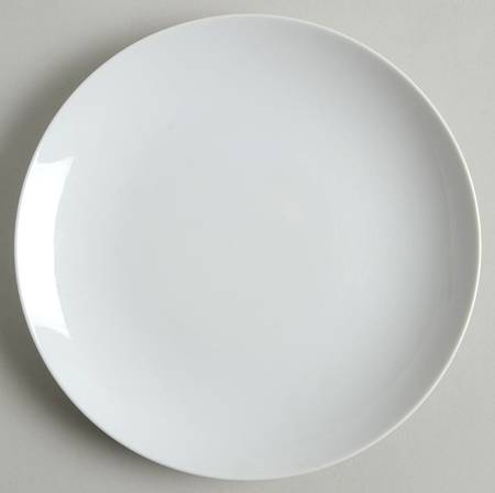 Venezia Bianco White Salad/Dessert Plate