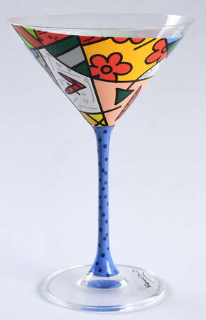 Britto Glassware Martini