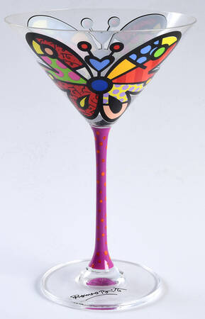 Britto Glassware Martini