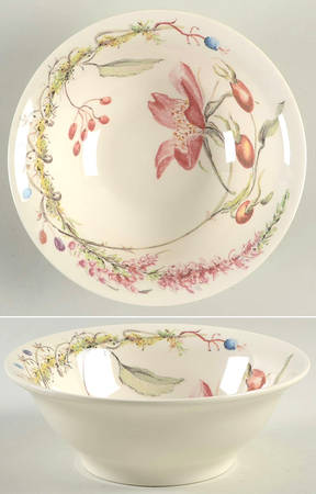 Bouquet Floral Coupe Cereal Bowl