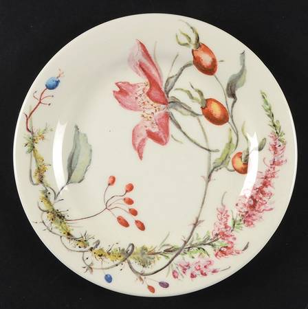 Bouquet Floral Canape Plate
