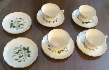 Hawthorne Flat Cup & Saucer Set