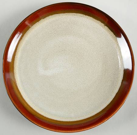 Couture Bands Red Salad Plate