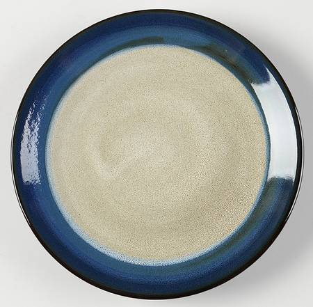 Couture Bands Blue Salad Plate