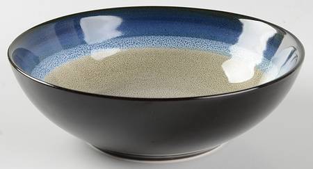 Couture Bands Blue Soup/Cereal Bowl