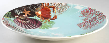 Ocean 12" Shallow Round Bowl