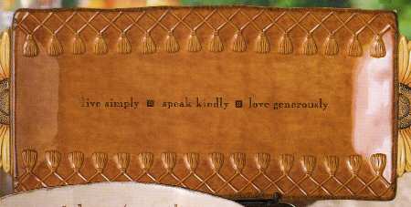 Indian Summer 16" Handled Tray by Grasslands Road