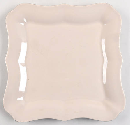Indico Tan Square Dinner Plate