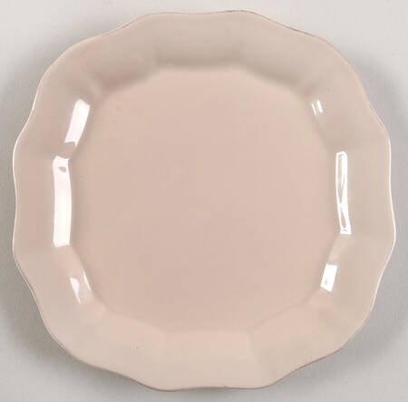 Indico Tan Square Salad Plate