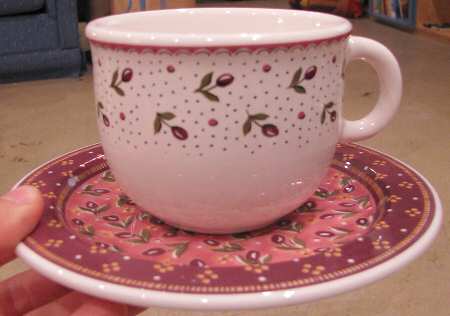 Mado Flat Cup & Saucer Set by Genevieve Lethu