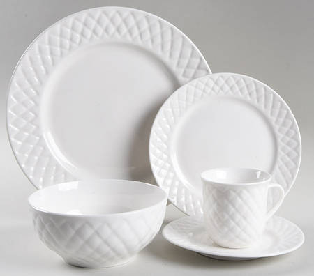 Antique Quilt 5 Piece Place Setting